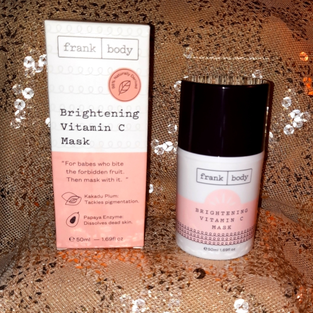 NEW!! Frank Body's Vitamin C Brightening Mask